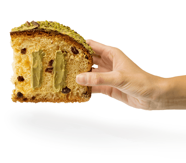 Artisan Panettone filled with Pistachio Cream - 1 Kg