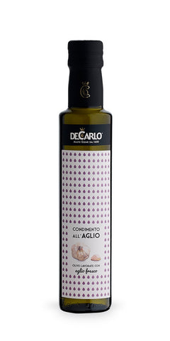 De Carlo Garlic Elixir Extra Virgin Olive Oil Condiment